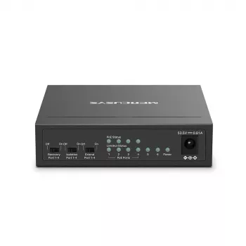 Mercusys Διακόπτης Desktop 6 θυρών 10/100Mbps με 4 θύρες PoE+