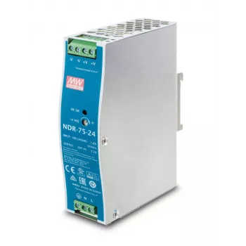 Τροφοδοτικό PLANET PWR-75-24 75 W μπλε γκρι