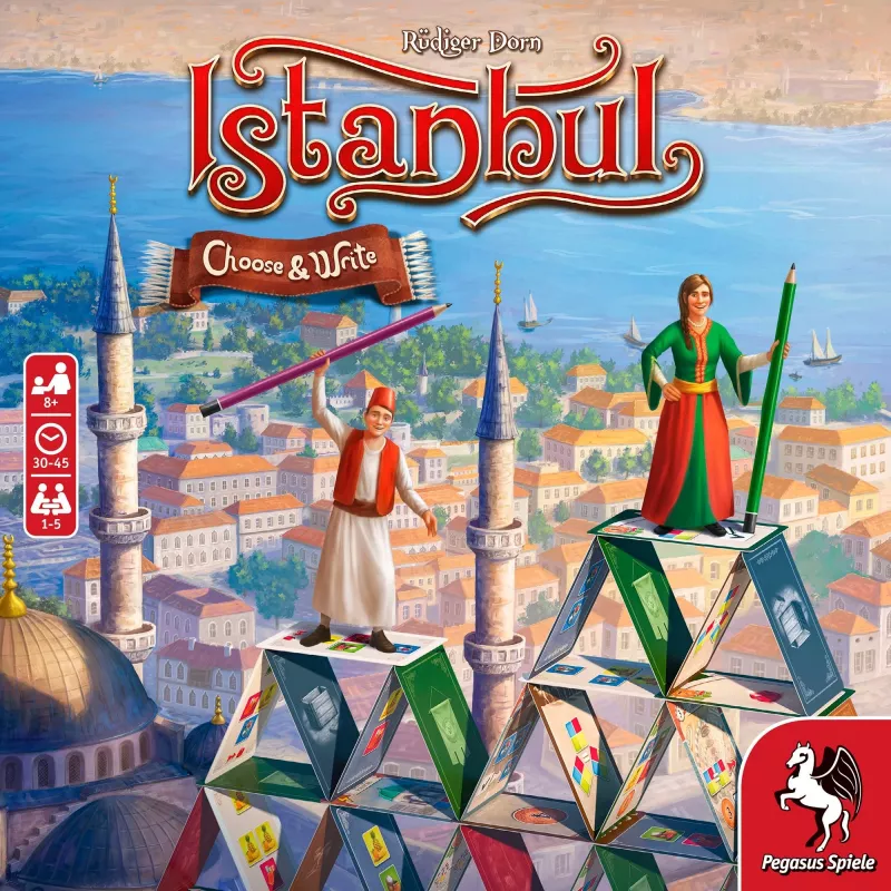 Istanbul - Choose & Write, Επιτραπέζιο παιχνίδι