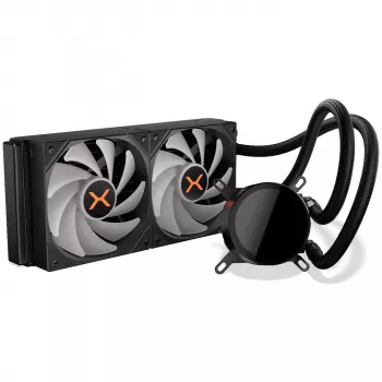 HydroX 240 ARGB, υγρόψυξη μαύρο