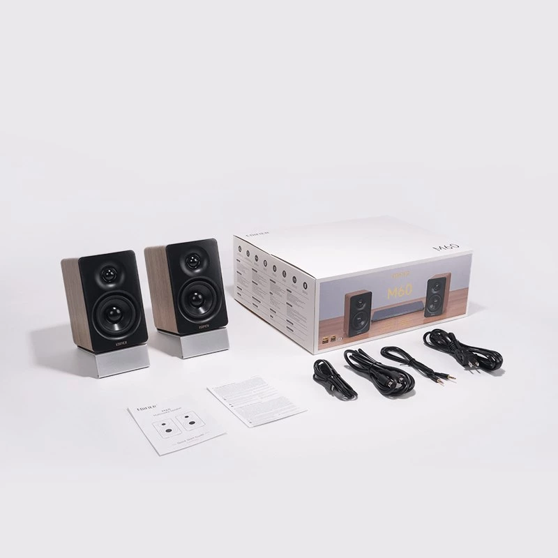 Edifier M60 Μαύρο, Ξύλο Ενσύρματο & Ασύρματο 66 W