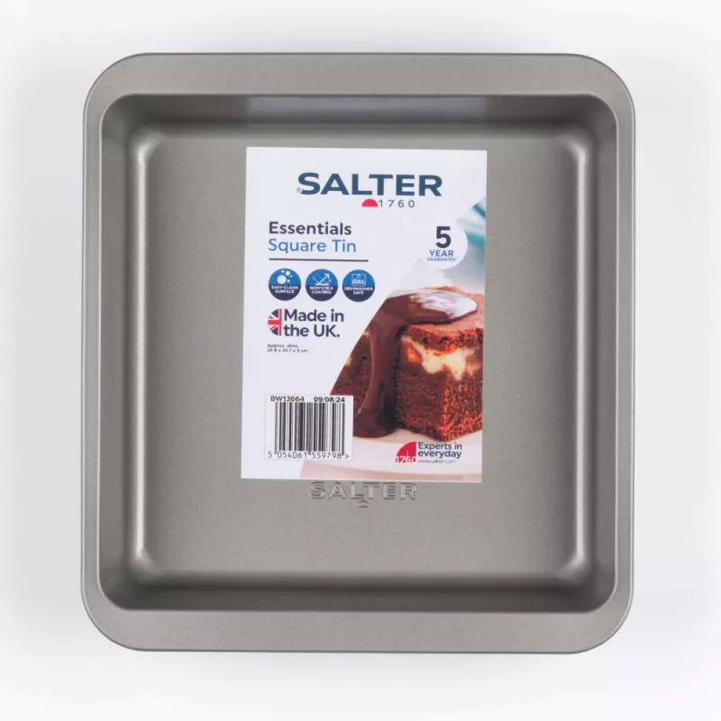 Φόρμα ψησίματος Salter BW13664 26 cm τετράγωνη αντικολλητική