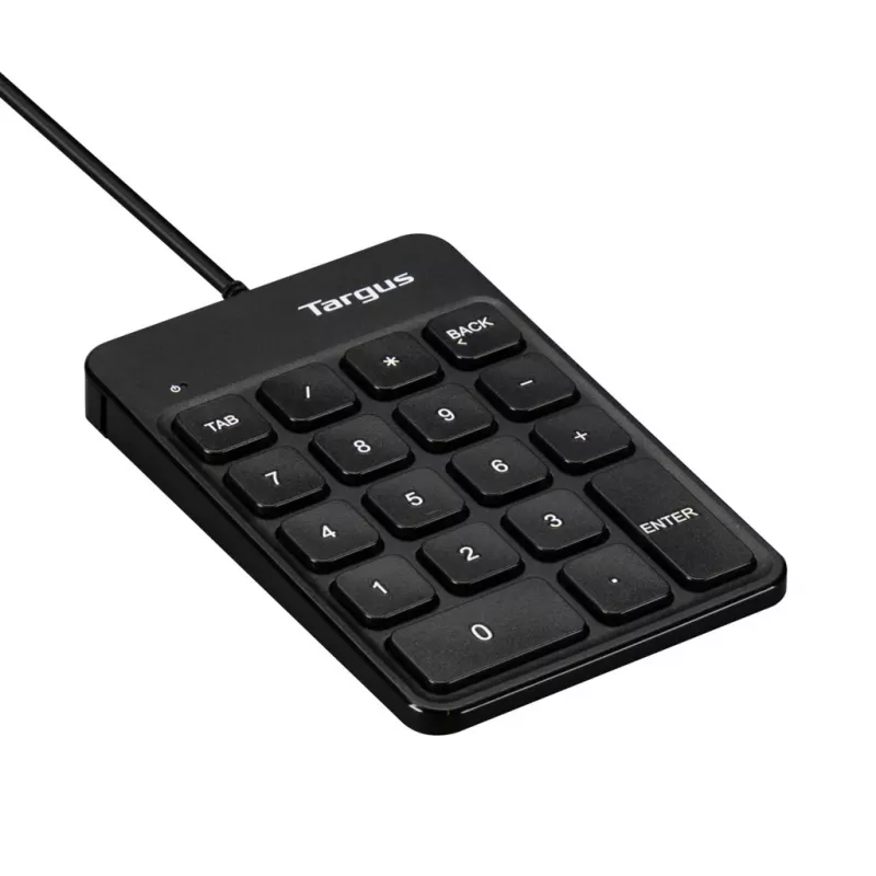 Targus AKP13GL Αριθμητικό πληκτρολόγιο Universal USB Μαύρο