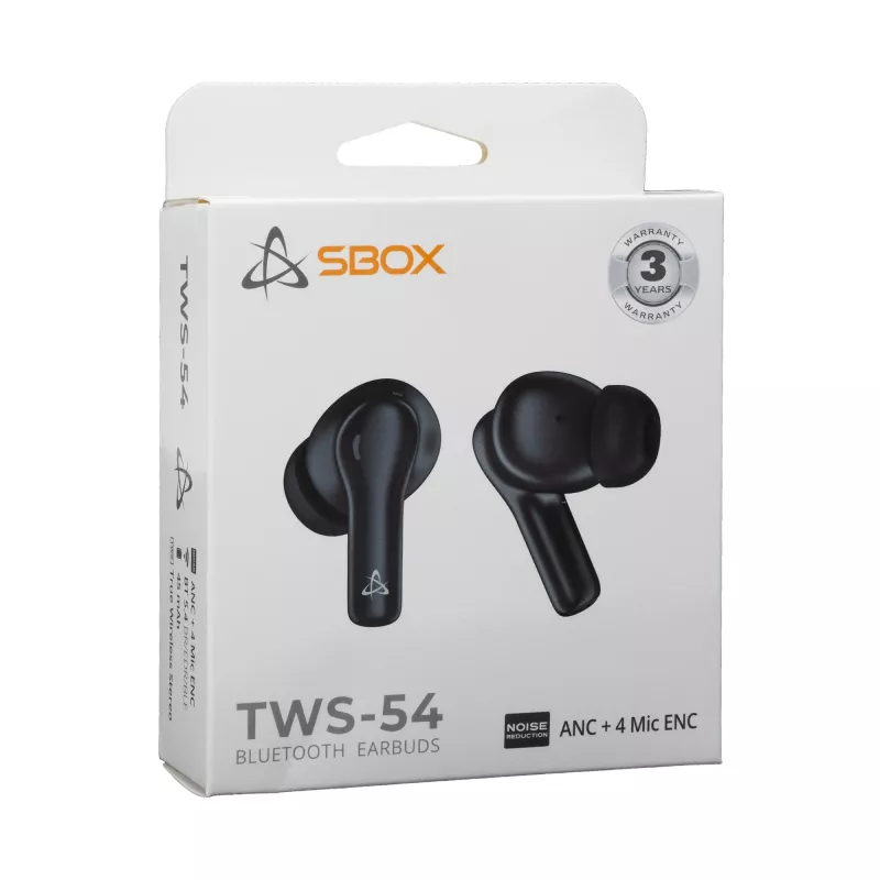 Ακουστικά SBOX EB-TWS54 μαύρα