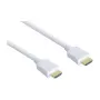 Καλώδιο High-Speed-HDMI® με Ethernet, επιχρυσωμένα βύσματα, βύσμα αρσενικό A σε βύσμα αρσενικό A, λευκό, 0,5m, Good Connections®