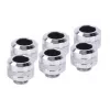 Σετ Fitting Alphacool 17474 — Σύνδεσμοι ορείχαλκος-χρώμιο, Ø 22 mm, ύψος 20 mm