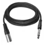 Vivolink PROAUDXLRJACKS2 καλώδιο ήχου 2 m XLR 6,35 mm TRS μαύρο