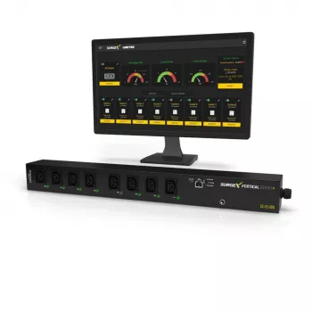 SurgeX Vertical Series προστασία υπέρτασης SX-VS-108I — SurgeX κάθετη προστασία ισχύος