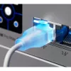 Ubiquiti UACC-Cable-Patch-EL-0.15M-W Καλώδιο δικτύου Translucent, Λευκό Cat6