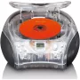 Φορητό ραδιόφωνο με CD player Lenco SCD-24TR — FM, έξοδος 4W, LCD, τηλεσκοπική κεραία, λειτουργία ρεύματος/μπαταρίας, 6× μπαταρίες C