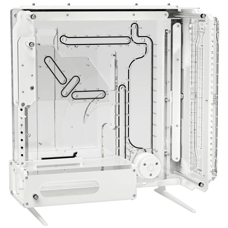 Singularity Computers Spectre 2.0 Elite Kit Side Distro Plate - λευκό