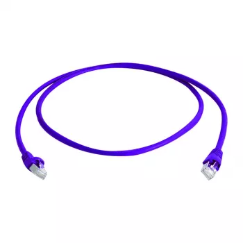 Καλώδιο δικτύου Telegärtner CAT6a 5m Λιλά S/FTP