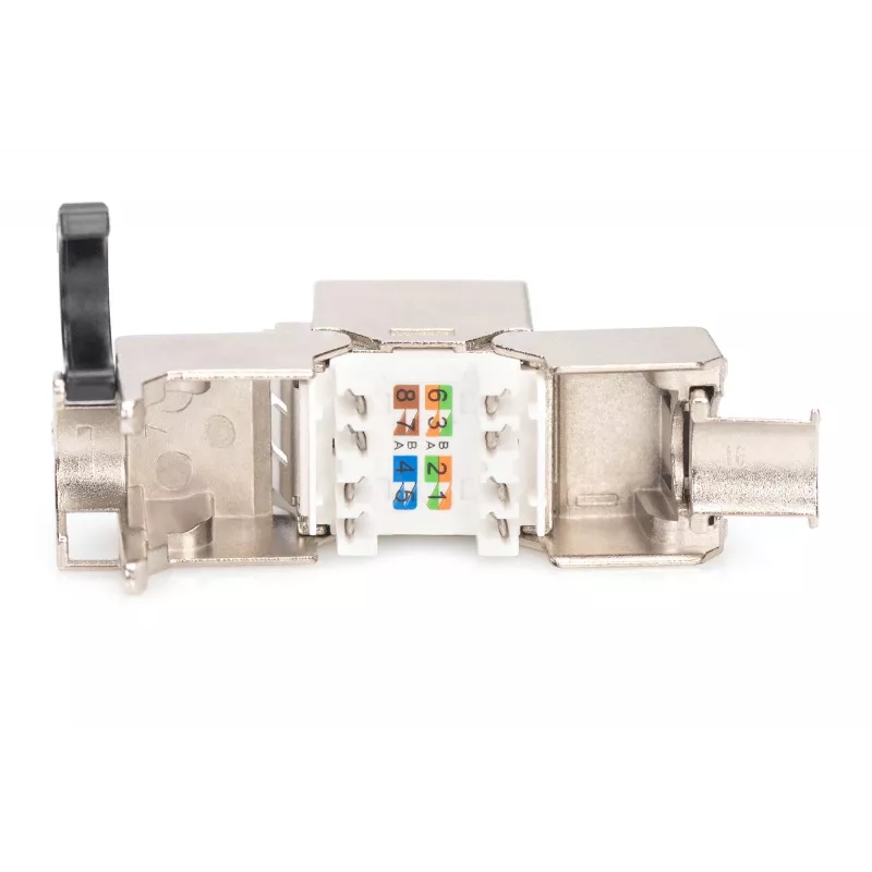 Μονάδα Keystone Digitus CAT 8.1 RJ-45 θωρακισμένο επίπεδο λευκό