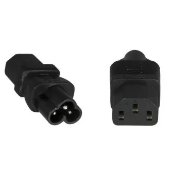Microconnect PE613AD αντάπτορας βύσματος C6 C13 μαύρο