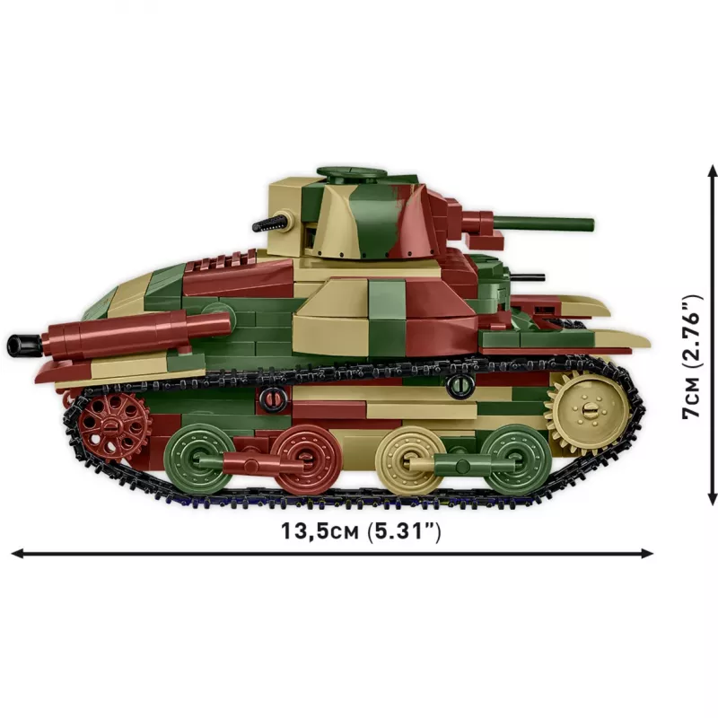 Cobi Historical Collection WWII Typ 95 Ha-Go Άρμα, Multi