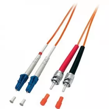 Equip LC/ST 50/125μm 10m καλώδιο InfiniBand/οπτικών ινών πορτοκαλί
