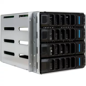 Κουτί desktop PC INTER-TECH ER-680 (μαύρο/ασημί) συμπαγές mid-tower