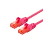 Καλώδιο δικτύου LOGON TCU66U100M Cat6 U/UTP 10 m ματζέντα RJ-45–RJ-45