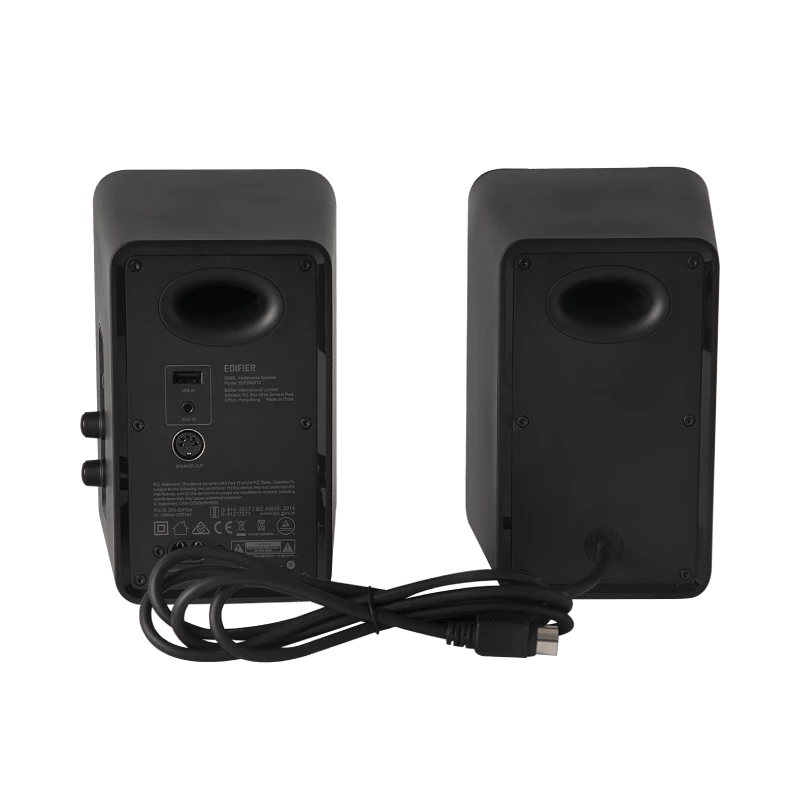 Edifier QR30 Ηχεία υπολογιστή μαύρα Bluetooth RGB retail - Ηχεία (QR30-BK)