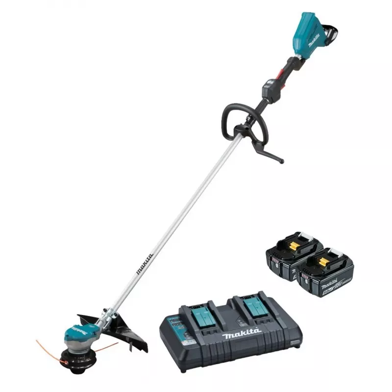 Makita DUR368LPT2 Θαμνοκοπτικό/Χορτοκοπτικό 35 cm Μπαταρίας Μαύρο, Μπλε