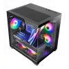 Mars Gaming MC-VIEW2 Mini Tower Μαύρο