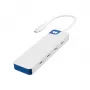 Hyper HyperDrive Flex 4-Port USB-C Hub, λευκό/μπλε | HD5201BUGL