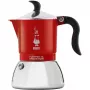 Καφετιέρα για εστία BIALETTI FIAMMETTA 2TZ Induktion Κόκκινη, Καφετιέρα μόκα για εστία 2 φλιτζανιών