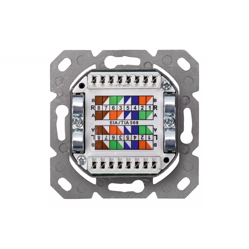 Πρίζα δικτύου Digitus CAT 6A Κλάση EA DN-9007-S-1