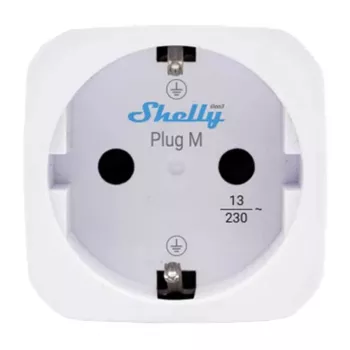 Shelly Plug PM Gen3 Matter 13A Έξυπνη πρίζα, λευκή