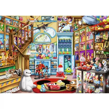 Παζλ Ravensburger Disney Pixar Toy Store 1000 τεμάχια κινούμενα σχέδια