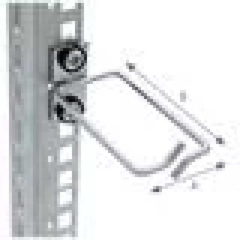 Δακτύλιος διαχείρισης καλωδίων Triton D1 40x40mm