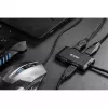 Yenkee YHB 4341BK Hub USB 3.0 4 θυρών με είσοδο τροφοδοσίας Micro-USB