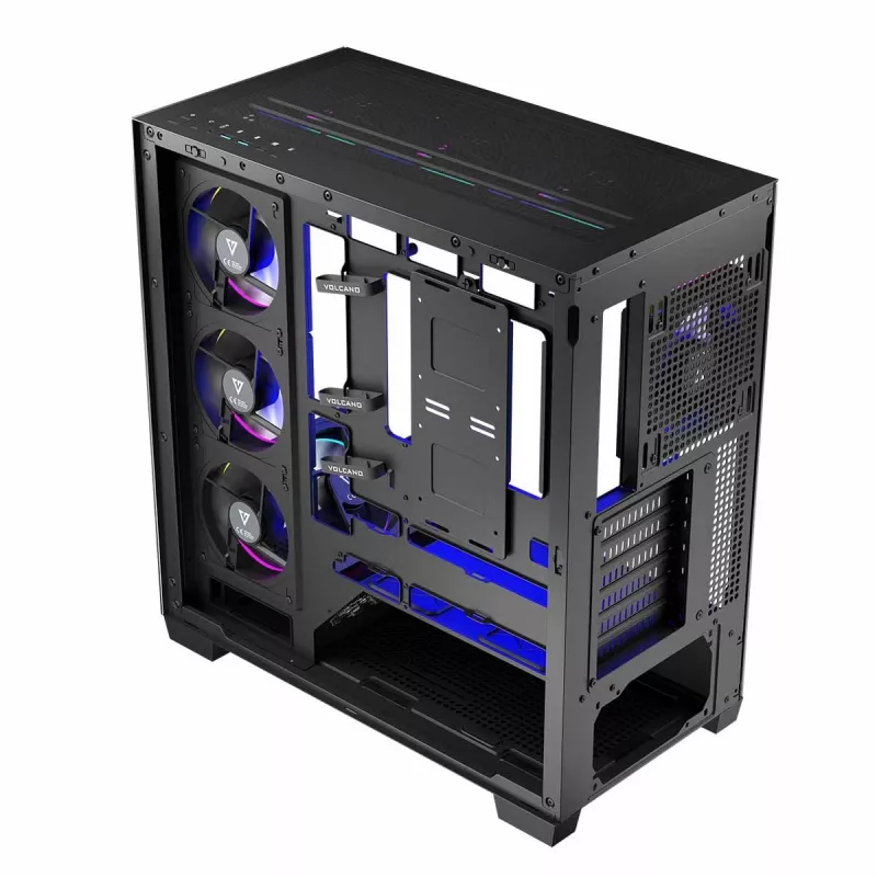 MODECOM VOLCANO STELLAR ARGB MIDI 8F μαύρο