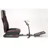 Racing Cockpit Subsonic SA5681 μαύρο κόκκινο τεχνητό δέρμα mesh μέταλλο