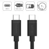 Καλώδιο USB UNITEK Y-C477BK USB 3.2 Gen 1 1m USB C Μαύρο