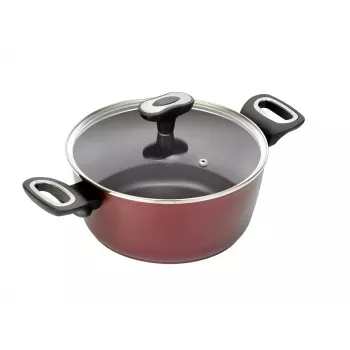 Κατσαρόλα σούπας JATA CF922 2,6 L κόκκινο αλουμίνιο