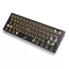 Ducky One 3 Hot-Swap Barebone Mini Πληκτρολόγιο Gaming USB US English Μαύρο