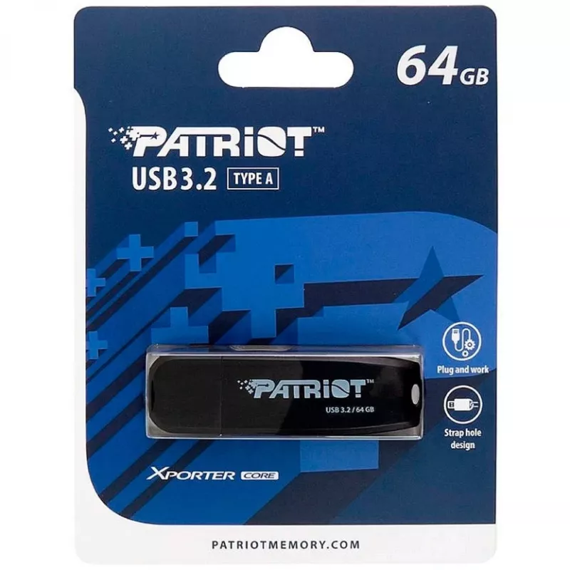 USB Stick Patriot Memory 64 GB USB Type-A 3.2 Gen 1 Xporter Core