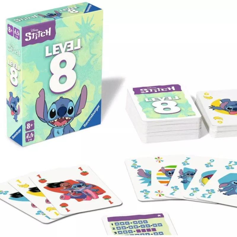 Disney Stitch Level 8, Παιχνίδι με κάρτες