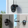 Reolink IP Κάμερα ARGUS PT 5MP TYP-C μαύρη Λειτουργία με μπαταρία