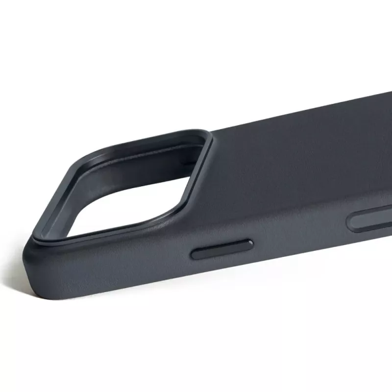 Mujjo Full Leather Case MagSafe Θήκη για iPhone 17 Pro Γκρι
