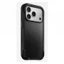 Θήκη κινητού Nomad Rugged Leather Case για Apple iPhone 17 Pro, δέρμα/TPU/PC/αλουμίνιο, κατάλληλη για οθόνες 16 cm (6,3 ίντσες), μαύρο