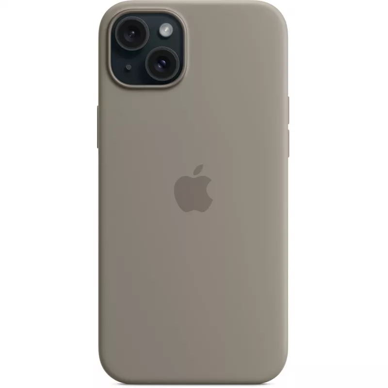 Θήκη σιλικόνης Apple iPhone 15 Plus MagSafe Clay