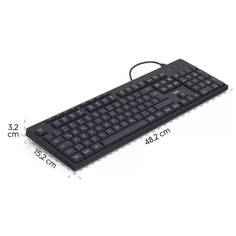 HAMA CK-200 μαύρο καλώδιο 2 m – U8173052