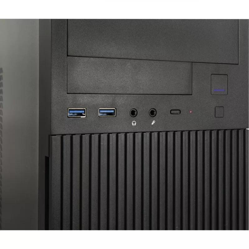 Κουτί υπολογιστή INTER-TECH IT-2815 Linear, ATX, μαύρο