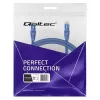 Καλώδιο Patch QOLTEC 54534 2xRJ45 UTP CAT6 5m Μαύρο
