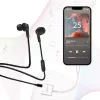 Προσαρμογέας ήχου LogiLink USB-C USB-C/αρσενικό σε 2x USB-C/θηλυκό 60W PD λευκό