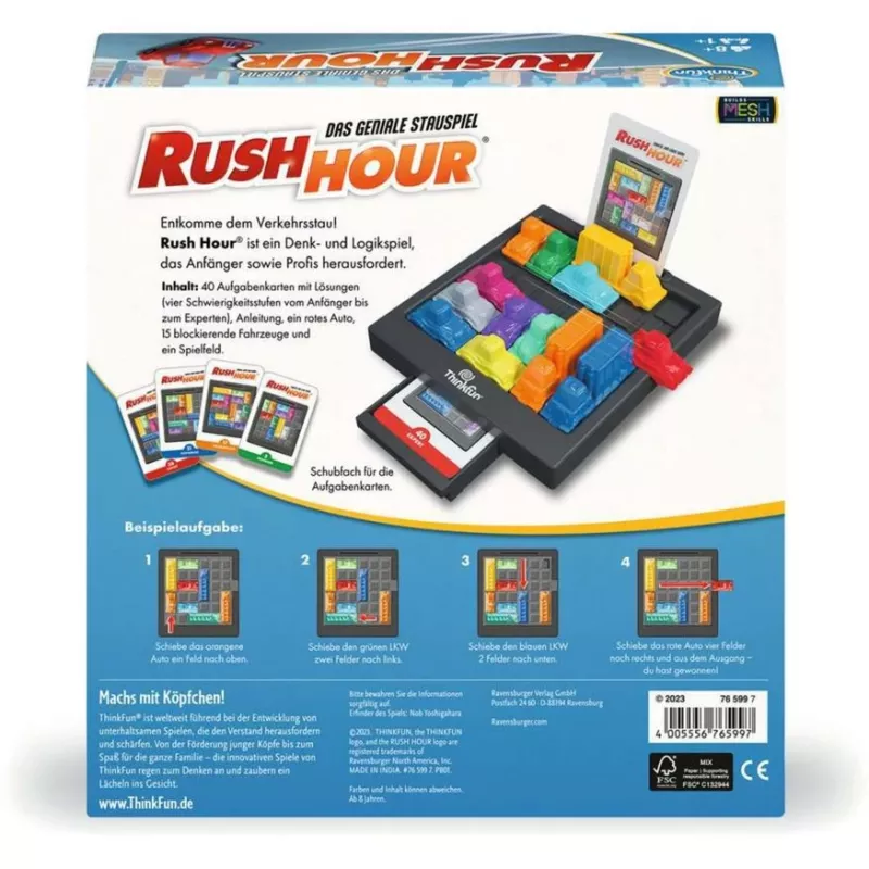 Rush Hour 2024, παιχνίδι puzzle