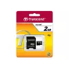 Transcend 2GB MicroSD TS2GUSD Κάρτα flash