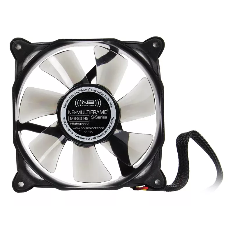 Noiseblocker Multiframe S-Serie M8-3 HS Ανεμιστήρας κουτιού 80mm